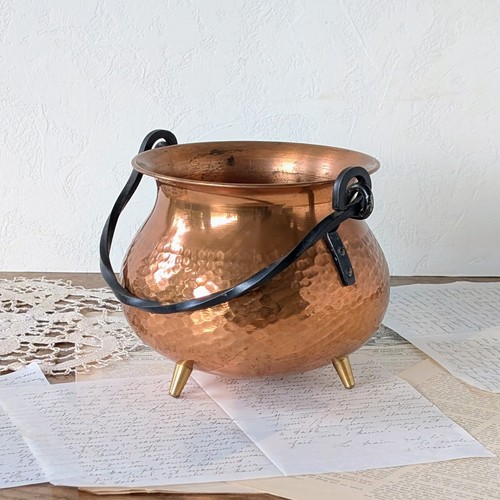Vintage kupfer übertopf - kupfer,