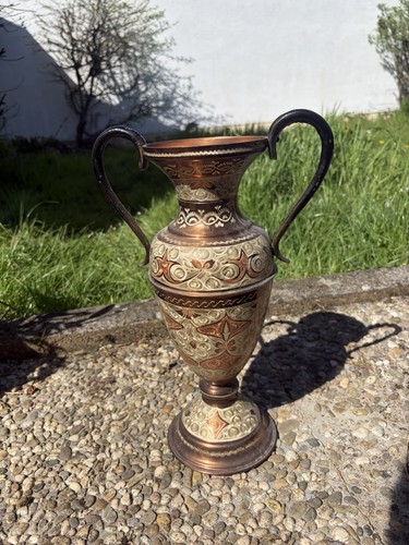 Kupfer vase handarbeit - kupfer,