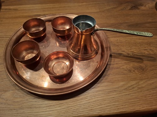 Set moccakocher kupfer - ,