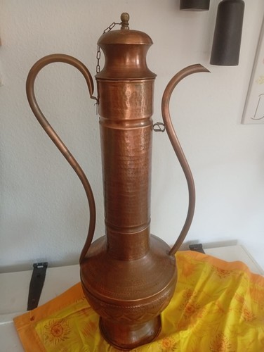 Kupferkanne mit deckel - mit,