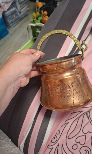 Kupfer kanne flasche - &, mit