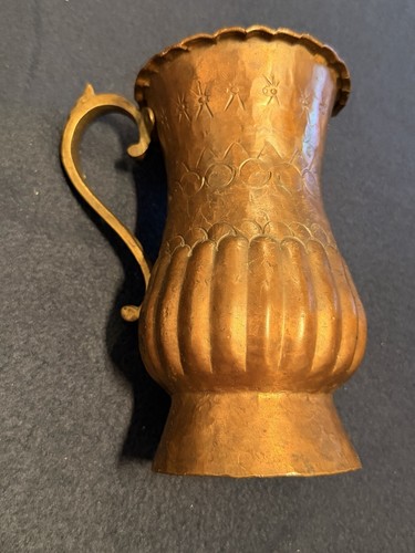Kupfer krug humpen mit - kupfer, henkel