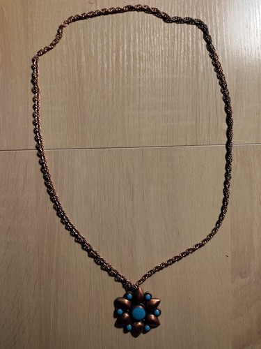 Vintage halskette copper - vintage,