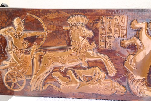 Kupfer bild relief - kupfer,