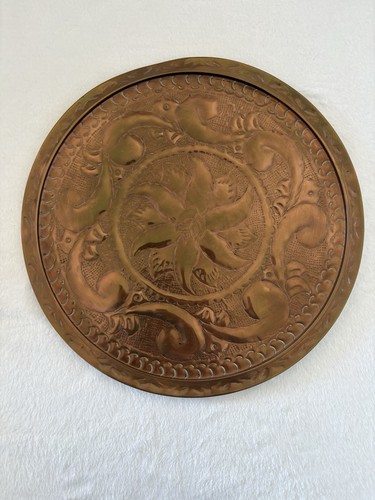 Wandteller kupfer vintage - kupfer,