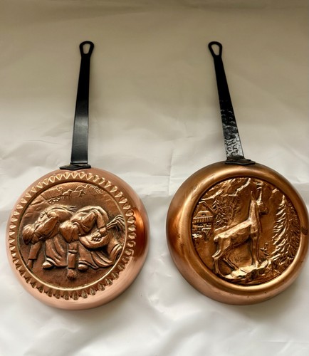 Kupferpfannen mit motiv - kupferpfannen,
