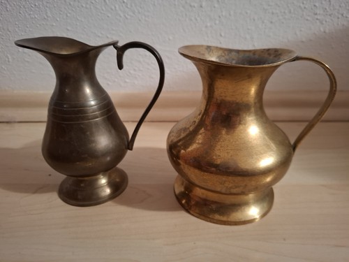 Zwei messing kännchen höhe - zwei,