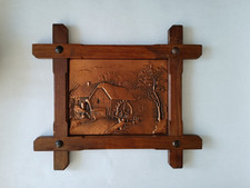 Antikes Kupferrelief