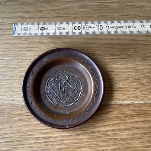 Vintage kupferschale mit - kupferschale,