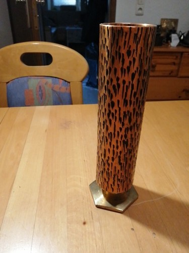 Messing kupfer vase - kupfer,