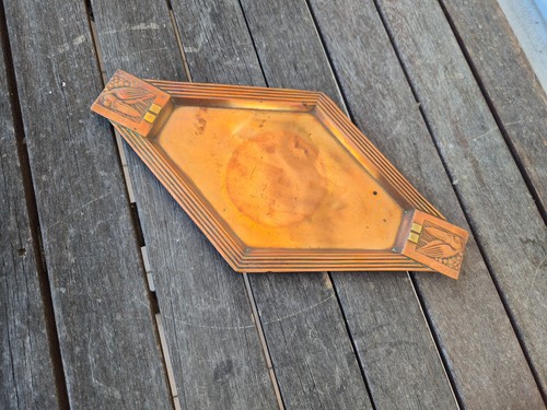 Antikes kupfer tablett - antikes,
