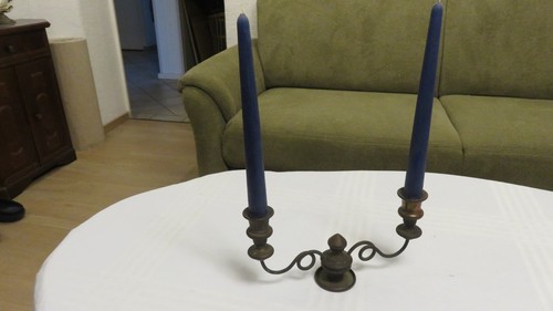 Antiker kerzenleuchter kupfer - kerzenleuchter,