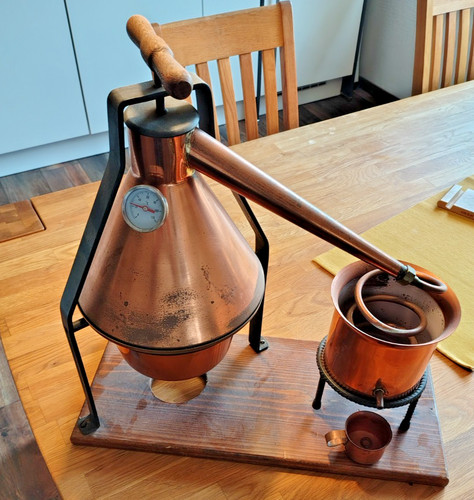 Kleindistille aus kupfer antik - kleindistille,