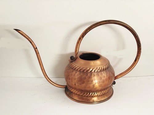 Gießkanne kupfer messing - gießkanne,