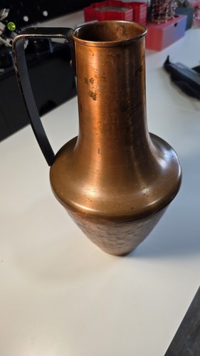 Vintage kupferkanne vase mid - kupferkanne,