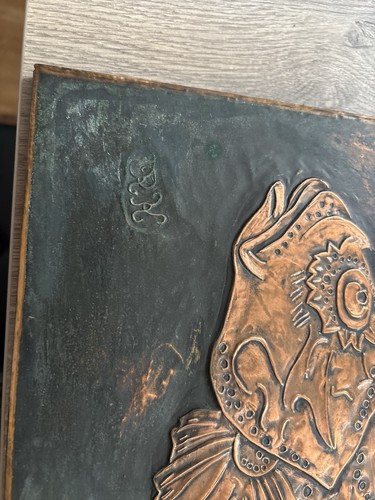 Kupfer relief wandbild auf - kupfer-relief,