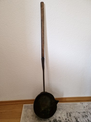 Große kupfer schöpfkelle - große,