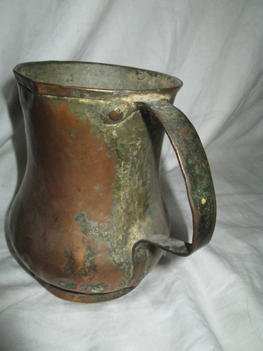Alt antik kupfer krug - kupfer,
