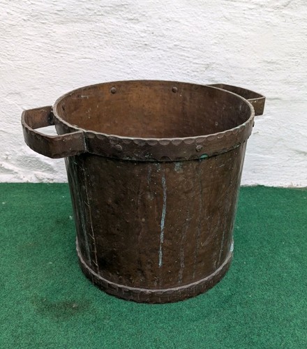 Alter kupfer topf kessel - topf, trog