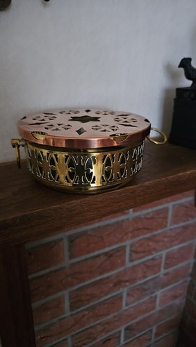 Stövchen deckelschale kupfer - stövchen,