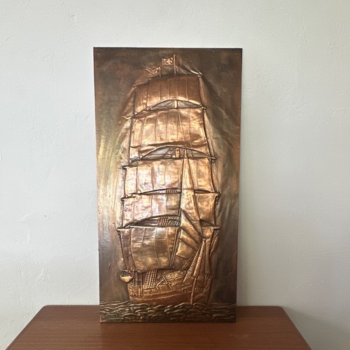 Kupfer relief wandbild - relief,