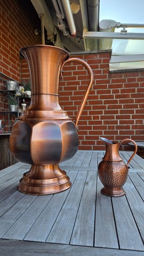 Große kupferkanne vase - große, kanne