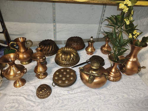 Großes vintage kupfer - großes,
