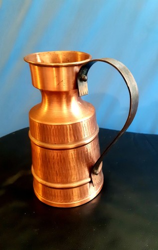 Vintage kupferkrug vase - vintage,